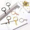 360 Pcs Keychain Bulk Key Chain Making Kit Including 90 Keychain Rings with Chain and Open Jump Rings Connectors 180 Small Screw Eye Pins Hooks for Crafts DIY Jewelry Making(25 mm,Mixed Color)